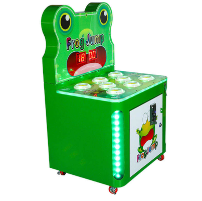 Frog Jump Whack A Mole Arcade Machine Coin Operated Kids Redemption Game