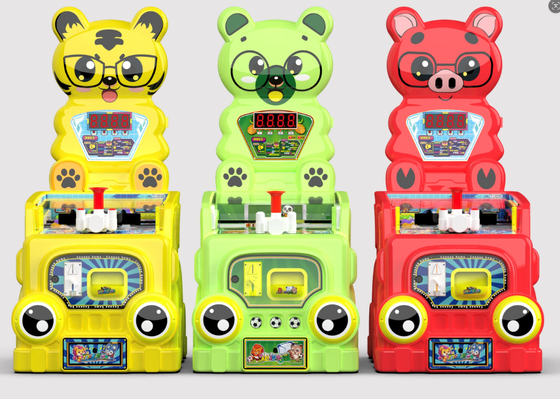 Animal Theme Kids Hammer Arcade Game Machine with Ticket Redemption and Durable Construction for Indoor Playgrounds