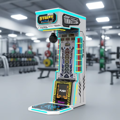 Coin Operated Heavy Punch Boxing Arcade Game Machine For FEC And Shopping Malls 