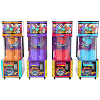 Fantasy Star Capsule Drop Arcade Machine Interactive Prize Redemption Game For Family Entertainment Centers
