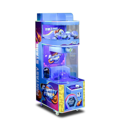 Fantasy Star Capsule Drop Arcade Machine Interactive Prize Redemption Game For Family Entertainment Centers