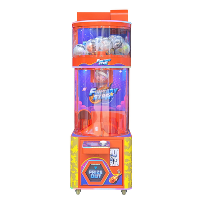 Fantasy Star Capsule Drop Arcade Machine Interactive Prize Redemption Game For Family Entertainment Centers