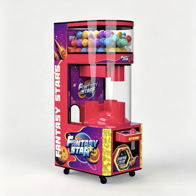 Fantasy Star Capsule Drop Arcade Machine Interactive Prize Redemption Game For Family Entertainment Centers