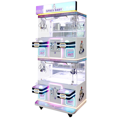 Space Baby 4 Player Claw Machine Commercial Multi-Player Prize Crane Machine