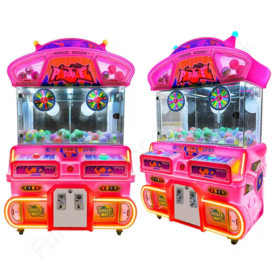 Dual Player Gift Clip Machine With Hanging Merchandise Display For Entertainment Centers