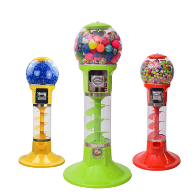 Commercial Spiral Candy And Capsule Toy Vending Machine For Amusement Centers