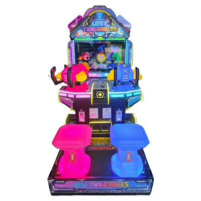 Commercial 2 Player Lost Eagle Twin Player Interactive Battle Arcade Machine 