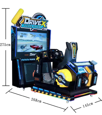 Drive X Power Plus III Arcade Racing Simulator Machine 3D Motion Racing Game Cabinet for Amusement Center