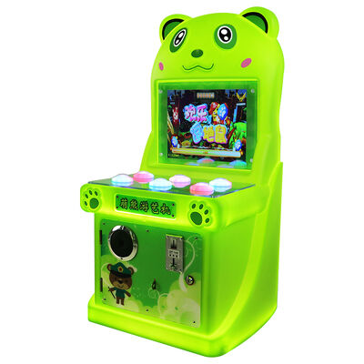Cute Bear Kids Whack-a-Mole Arcade Machine Coin Operated Indoor Game Console
