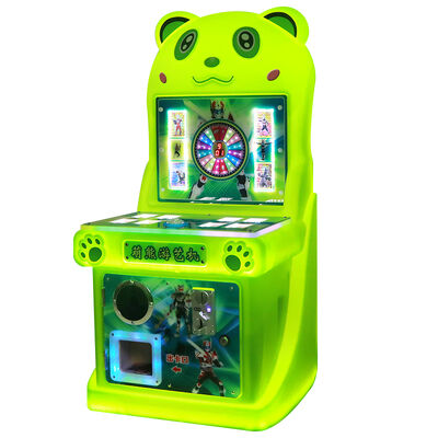 Cute Bear Children's Coin-Operated Game Machine Commercial Turntable Card Machine