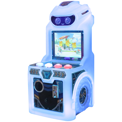 Wholesale 19 Inch Kids Arcade Machine With LED Light Cute Baby Machine For Family Entertainment