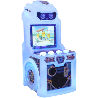 Wholesale 19 Inch Kids Arcade Machine With LED Light Cute Baby Machine For Family Entertainment