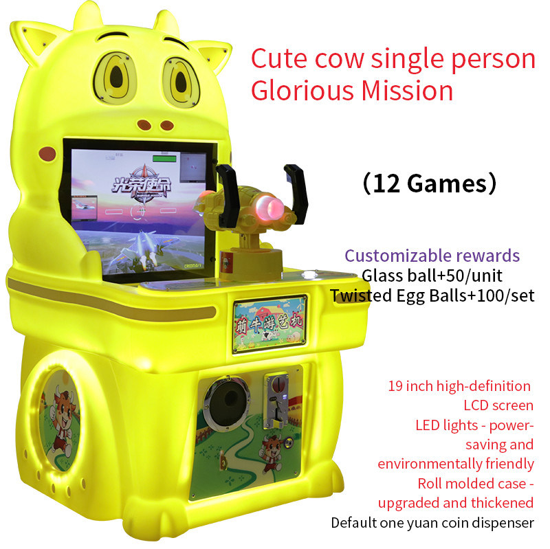 Cabinet Arcade Machine Coin-Operated Single Player Glorious Mission Game Machine