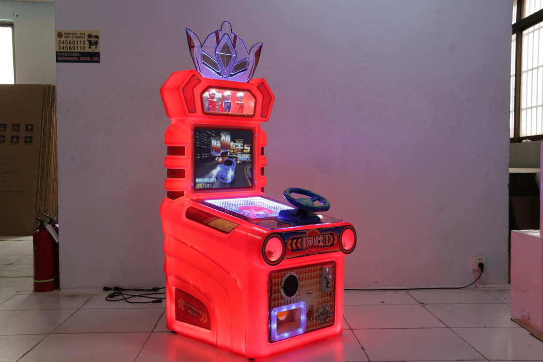 Coin-operated Simulation Racing Video Game Console For Children 220V