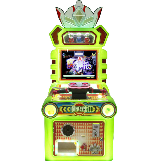 Mechanical Warrior Children's Arcade Simulation Motorcycles for Home Store Restaurant