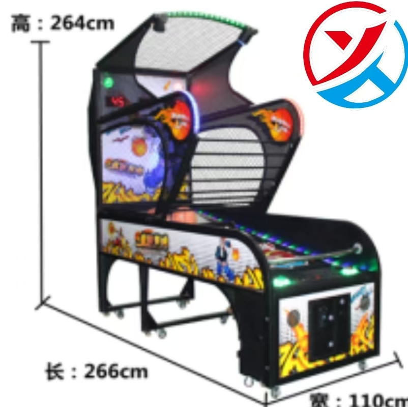Street Basketball Arcade Coin Operated Basketball Shooting Machine Simulation Game