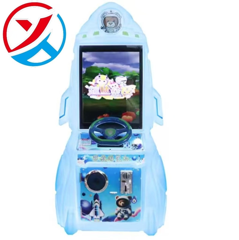 Children Indoor Rides Coin Operated Racing Game Machine Kids Race Car Game Machine