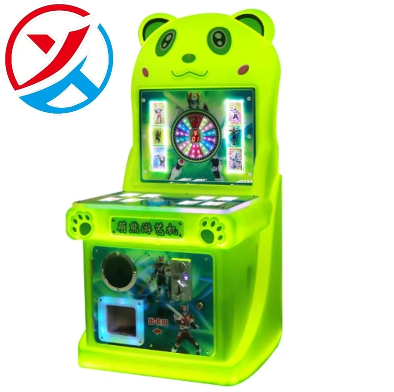 Cute Bear Single Turntable Card Machine Coin-Operated Arcade Game Machine