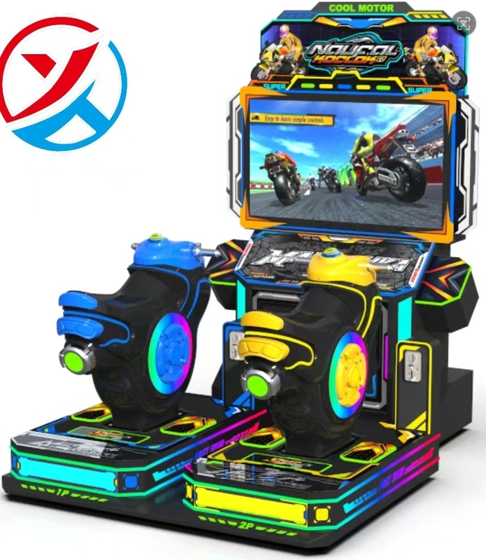 New Kid Simulator Moto Racing Extreme Speed Double Seats Coin Operated Game Machine