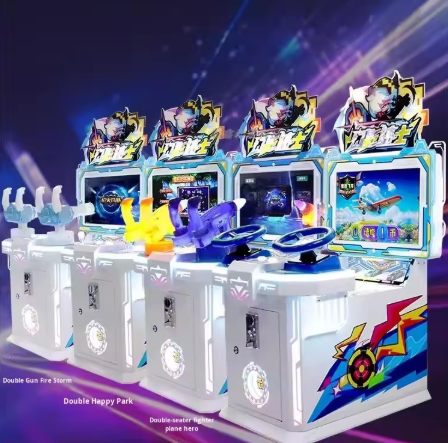 Phantom Knight Children's Coin-Operated Video Game Machine Gun Shooting Racing Fun