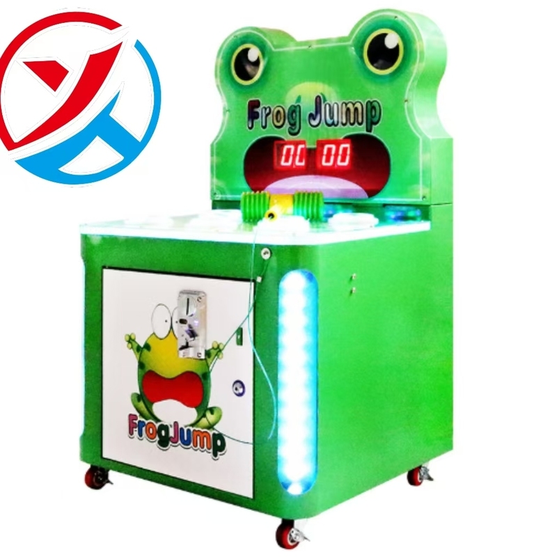 Wholesale Coin Operated Crazy Frog Hitting Kids Whack-A-Mole Arcade Hammer Game Machine