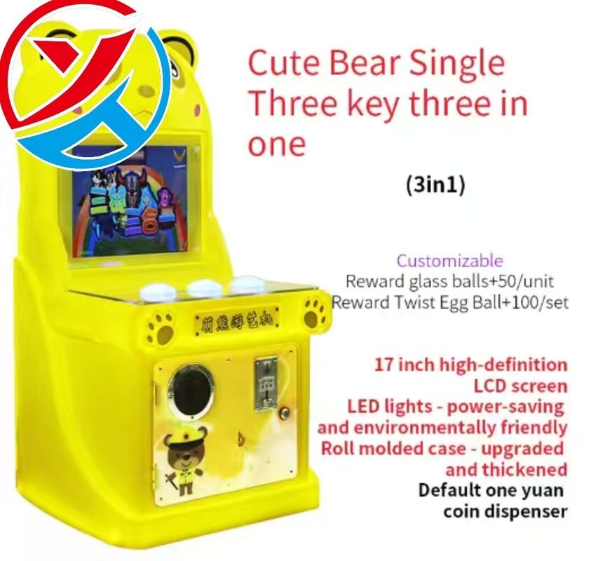 Commercial Indoor Coin-Operated Video Game Arcade Machine 1-Year Warranty