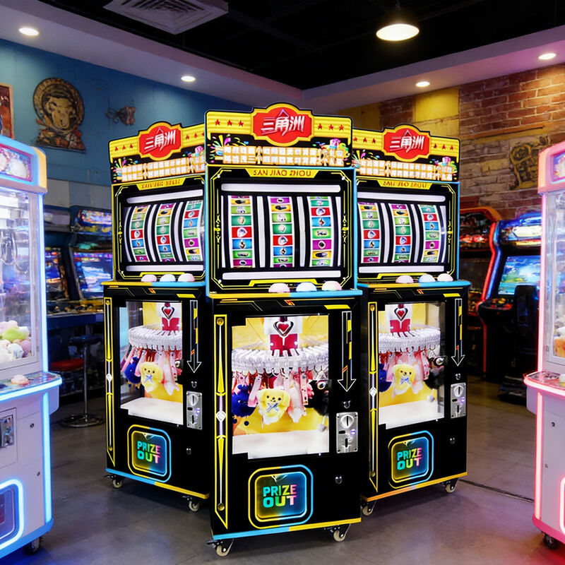Lucky Gift Arcade Indoor Amusement Center Coin Operated Gift Clip Game Machine