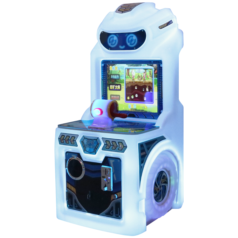 Single Person 220V Coin-Operated Arcade Game Fun Pusher For Kids 6+ Years