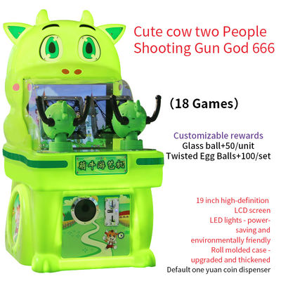 子供用のボールショットマシン ダブルショットマシン ディズニーバブルショットゲームマシン