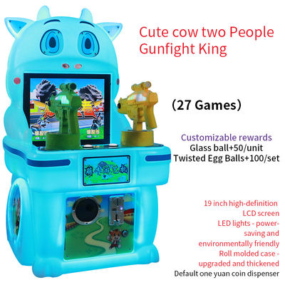 Dobra cena. Komercyjne maszyny do gry na monety do sprzedaży Twin Gunfight King Machine w Internecie