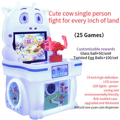 Máy chơi trò chơi arcade với tiền xu cho trẻ em Một người phải chiến đấu