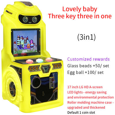 Máy chơi game trẻ em thu nhỏ 17 inch trong Công viên giải trí - Hướng dẫn vận hành bằng nút