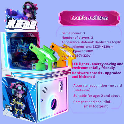 Máquina de Jogo Infantil Colorida Operada por Moeda para Arcades Internos Nova no Atacado