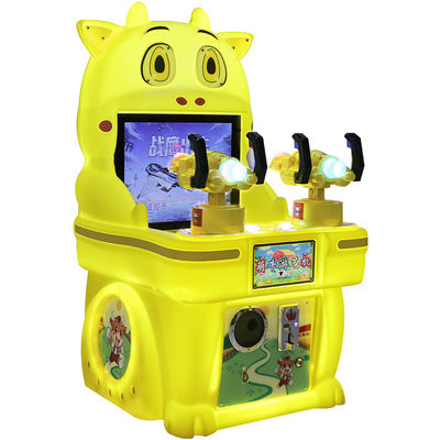 Lieve koe dubbelspeler simulator Kinders spelconsole machine