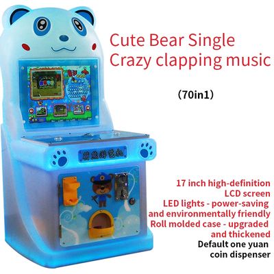 Un bon prix. Jeu vidéo mini-arcade à un joueur Tabletop Machine de jeu à pièce en ligne
