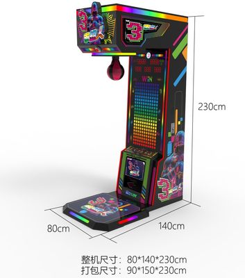 大型屋内エンターテイメントコイン式漫画テーマアーケードボクシングゲーム機