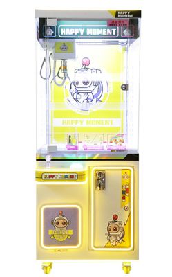 Un buon prezzo. Fornitore di giochi per gru arcade con macchina per artigli a LED colorati Macchina per artigli a LED in linea