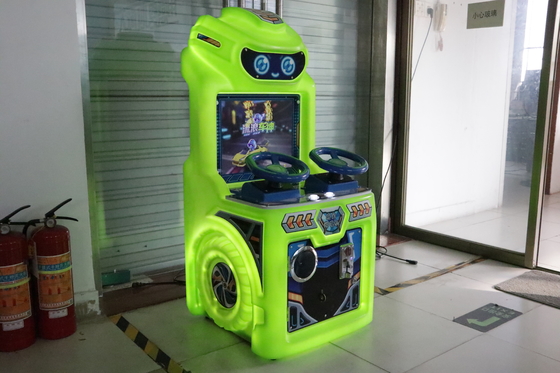 新型室内児童アケードゲームコンソール 17インチ デュアルプレイヤーレースゲーム機