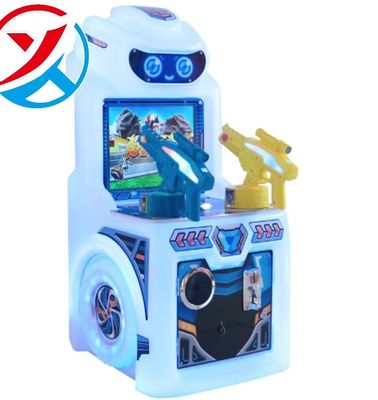 Madeni Paralı İkiz Silahlı Çatışma Kralı Simülatörü Atış Oyunu Makinesi Alışveriş Merkezi