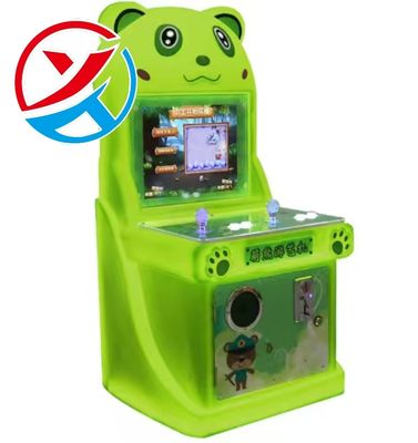 New Cute Bear Kid's Coin-operated Game Machine Double Player Happy Park Amusement