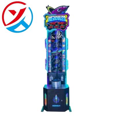 Met munten bediende volwassenen Hammer King Arcade Boxing Sport Game Machine te koop