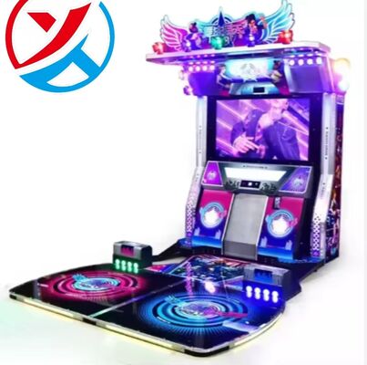 220V Erwachsenen-Arcade-Münzschieber-Street-Dance-Maschinen-Simulator