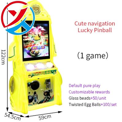 Máquina de grúa con pantalla vertical de 19 pulgadas para niños, máquina de juegos de monedas