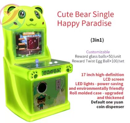 Çocuklar Sikke İşletilen Joystick Arcade Oyun Makinesi Mini Video Oyun Makinesi İç mekan eğlencesi için