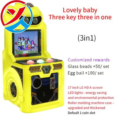 Tatlı Bebek Para Çalıştırılan Video Oyun Düğme Makinesi Eğlence Ekipmanı Üreticisi