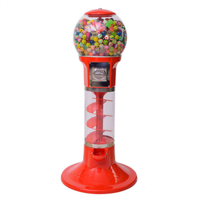 Máquina expendedora espiral comercial del juguete del caramelo y de la cápsula para los centros de diversión