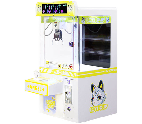 Goede prijs. LED Light Mini Klauw Machine Hardware Kast Met Pluche Speelgoed En Sleutelhangers online
