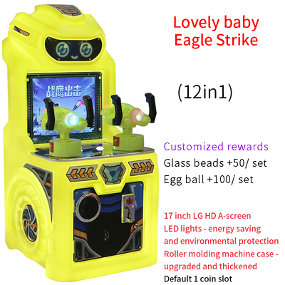 kwaliteit Leuke Baby Kinderen Arcade Doel Spel Machine Met Muntbediende Systeem Amusement Fabrikant fabriek