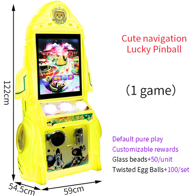 kwaliteit Fabrieksdirecte kindermunten Starry Sky Rocket Goedkopere video arcade machine fabriek