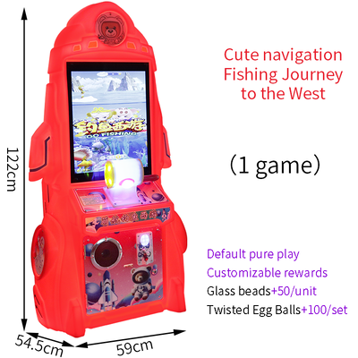 quality Customization Children's Coin-operated Video Game Arcade Machine factory